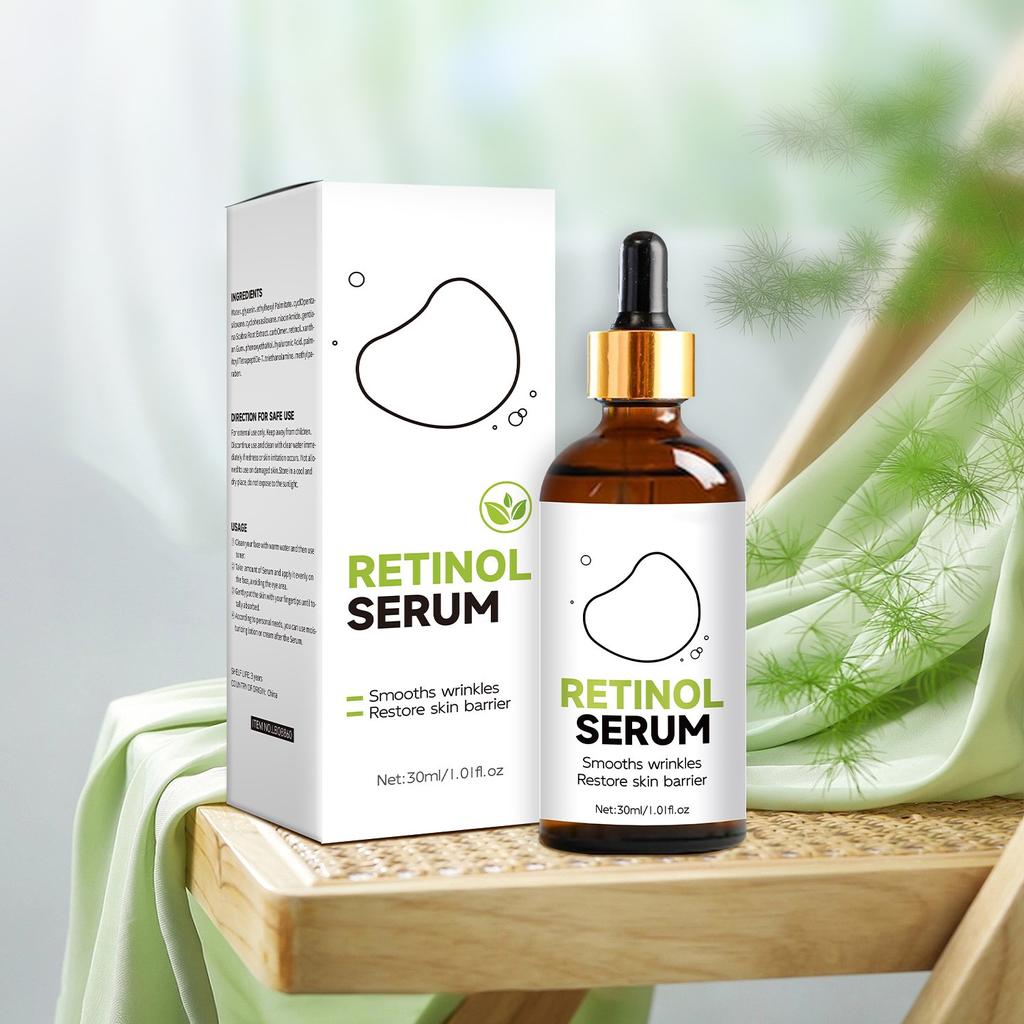 Retinol Serum Care For Aging For Dark Circles And Puffiness Dark Circles Skin Care Eye Bag Care Serum Bag Reduction Care Men Women 30ml