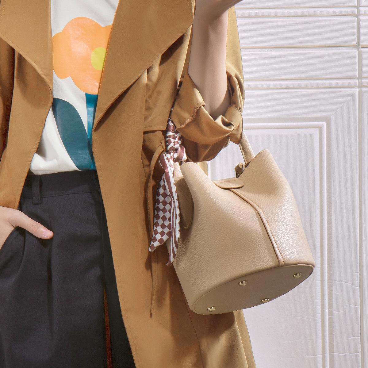 Jmg Bags Women's Small Bucket Bag For With High-End Bags For Niche Food Basket For With Super Hot Portable Crossbody Bag For Summer