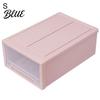 Household Plastic Transparent Container Organizer Storage Box Stackable Drawer