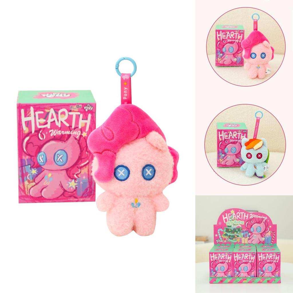 Soft And Adorable Plush Doll Keychain Featuring Unique Colors And Designs