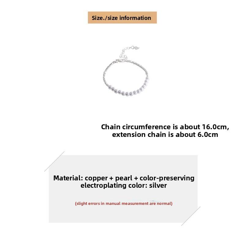 Meier Niche style barolo bracelet accessible luxuryclassy sense broken silver bracelet stylisheasiest for match exquisite bracelet