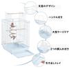 Yaheetech Medium Bird Cage for Multiple with Drawer and Parrot Mexican and Autumnal Portable Pet Supplies Budgies, Birds, Skylight, Feeders, Tray,