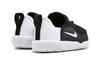 Nike Lil' Swoosh Low top Sports Casual Shoes Black White Infant And Toddler AQ3113-001