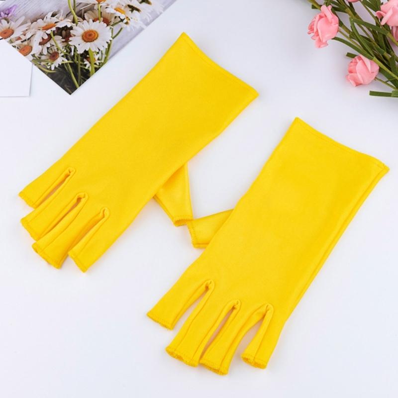 Gloves For Gel Nail Lamp Shield Gloves For Gel Manicure Fingerless Glove Nail for Protection Radiation