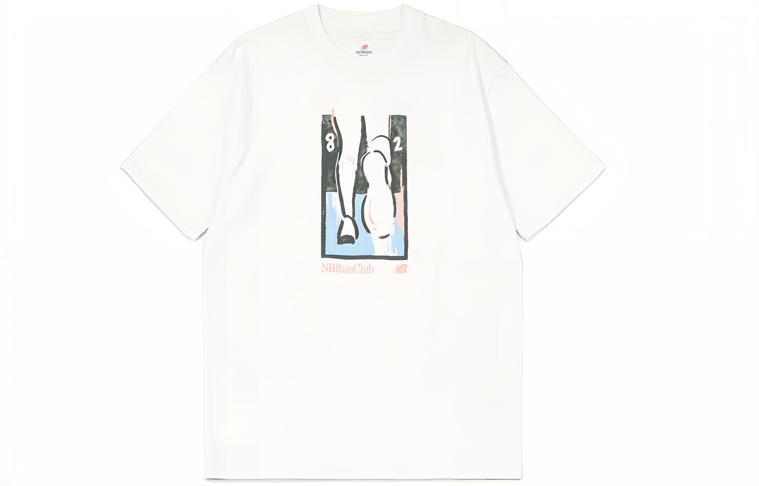 New Balance Made In USA Series T Shirt Unisex White MT31546WT 2XL