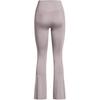 Under Armour Meridian UA Kick Flare Pants Solid Quick-Dry Elastic Mid-Waist Flared Casual Pants Women pants Lithe-Gray 1386623-015