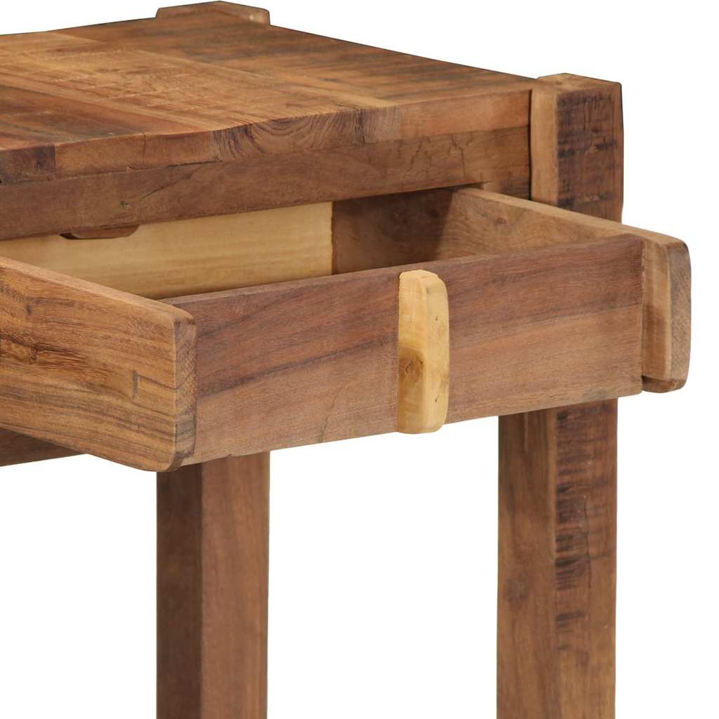 Console Table Brown 107 x 33 x 76 cm Solid Upcycled Wood