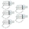 5 Buc. Adaptor Hidraulic de Testare Filet Conectori de Cuplare de Testare Măsurare Presiune PTPPTM10 x 1.25