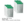 6Pcs Filter Cartridge Effective Aquarium Filter Cartridge Set Aquatic Plant Health Filter for ReptoFilter Medium Filter