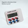 Plastic Count Down Timer For Home Baking Plastic Body Digital Kitchen Timer With Magnetic Backing Accurate Clock