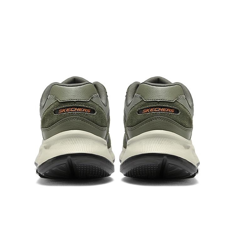 Skechers Stable Casual Comfortable Durable Low-Top Running Shoes Men Sneakers Olive-Green 232613-OLV
