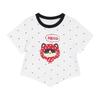 LUSON Little O'Treasure Girls' Irregular Hem Short Sleeve T-Shirt