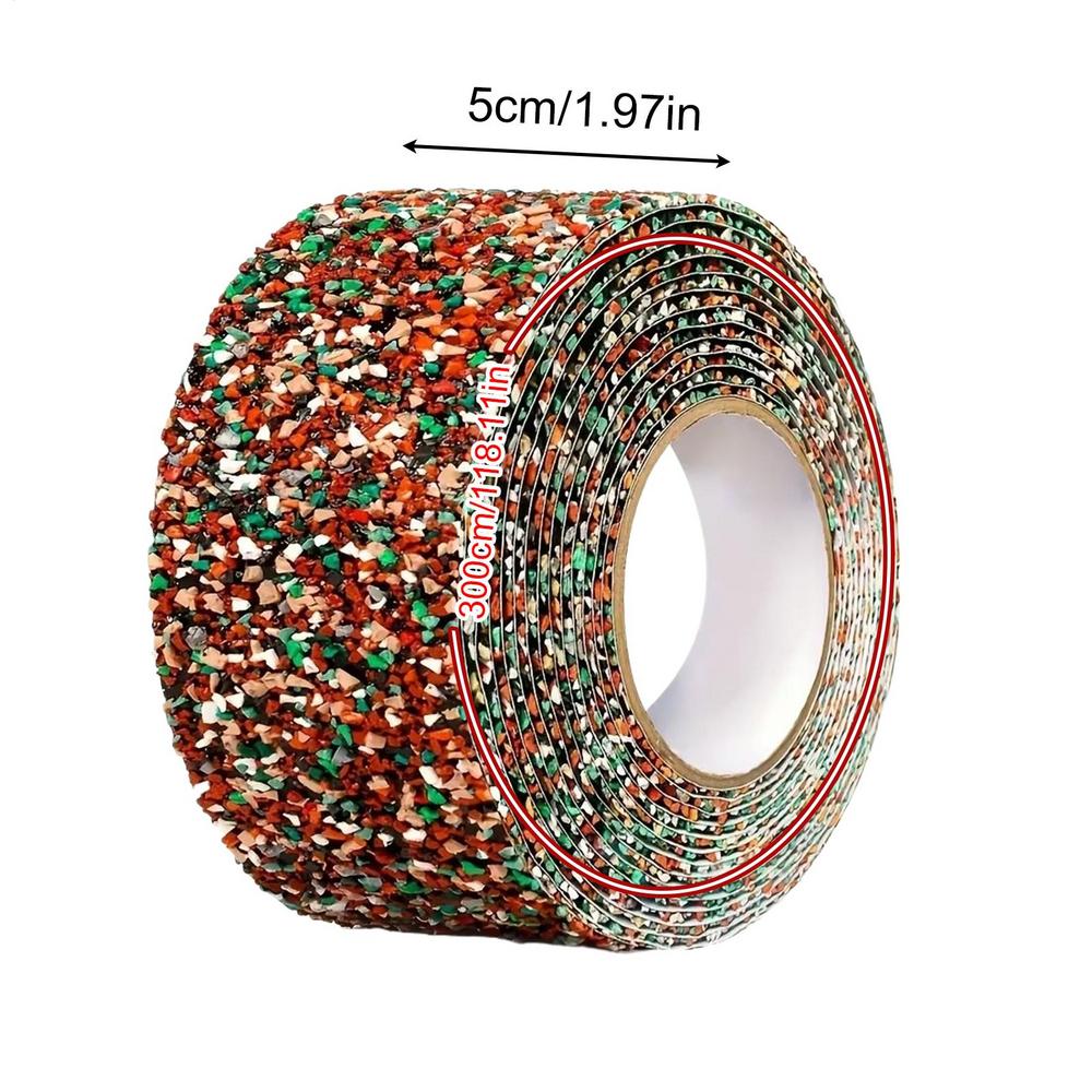 

3м Протиковзка стрічка Зовнішні протиковзкі наклейки Високе тертя Нековзна тягова стрічка Абразивний клей для безпеки сходів Протектор ступенів червоний