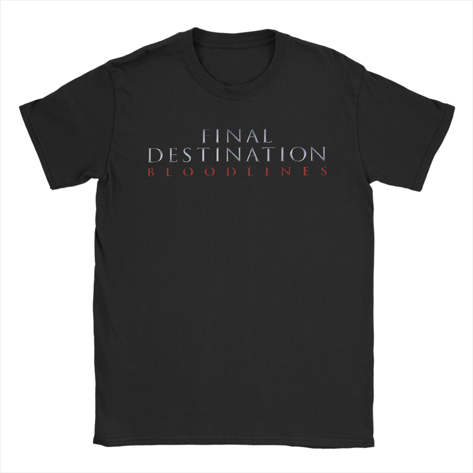 

Mens Womens Final Destination Bloodlines Shirt Pure Cotton New Arrival T-Shirt Clothing Outfits 4XL