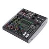 4 Channel Sound Mixer Stereo Bluetooth Mixing Console for Live Recording Karaoke 99 Bit Digital Signal Processor 7 Band