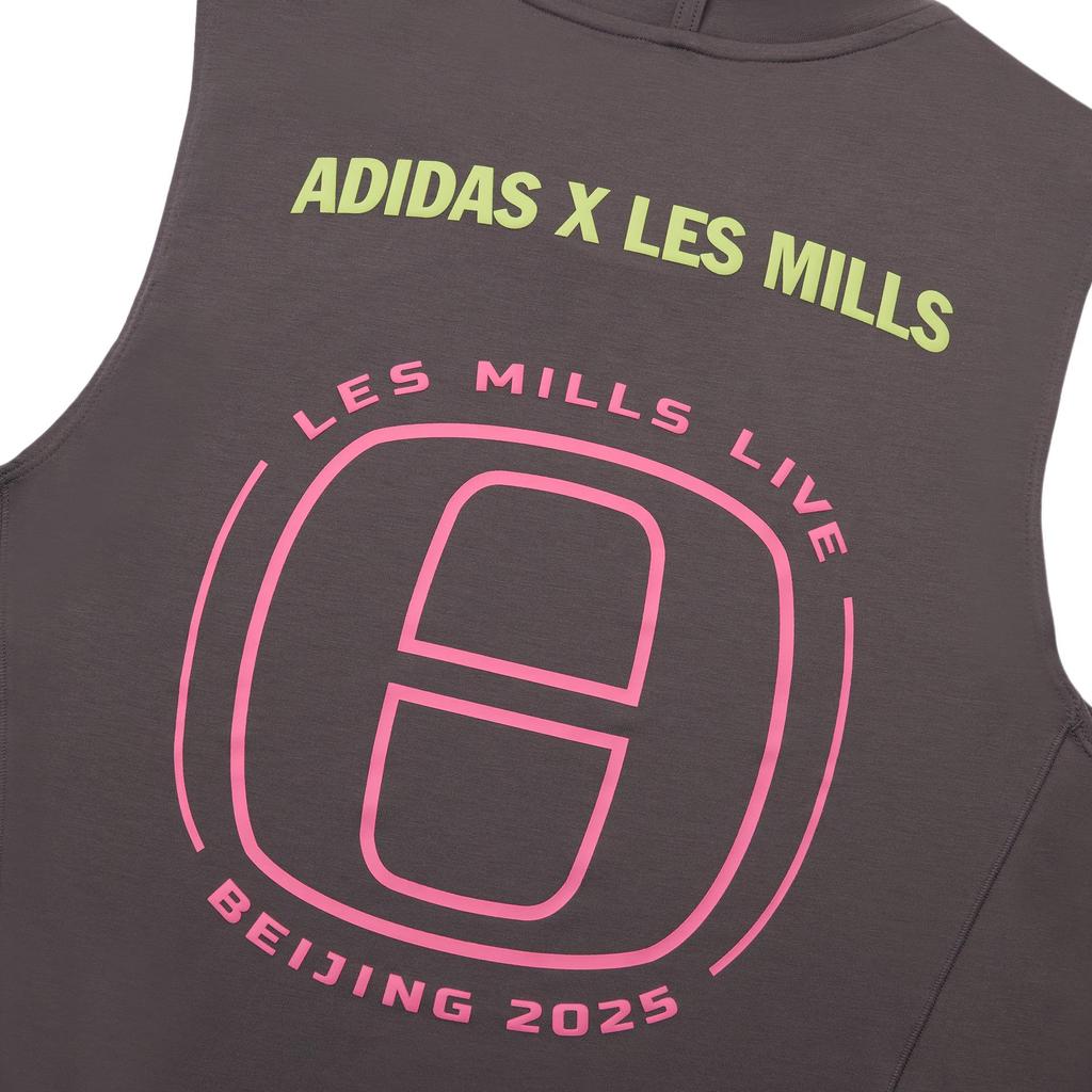 Adidas x LAIMEI,LIANMINGKUAN SS25 Tank Top Men's Charcoal Gray KF8850
