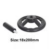 Plastic Hand Wheel 160mm for Precision Adjustment on For Milling Machines