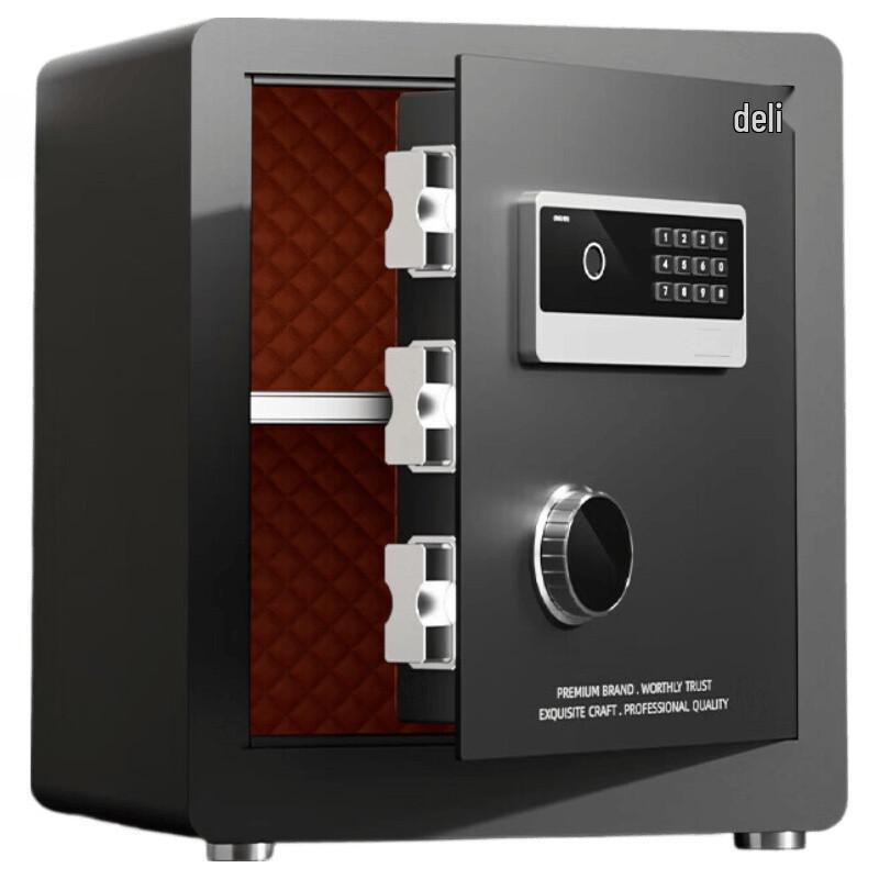 Deli AE630-Z Fingerprint Password Home Office Safe