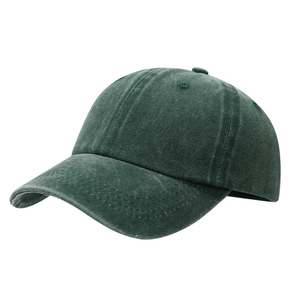 Baseball High-Quality Her  Him For Women Men Hat Protection Sun Dad Cotton Soft Adjustable Cap Denim Washed Caps Peaked Hats Trendy Fashionable