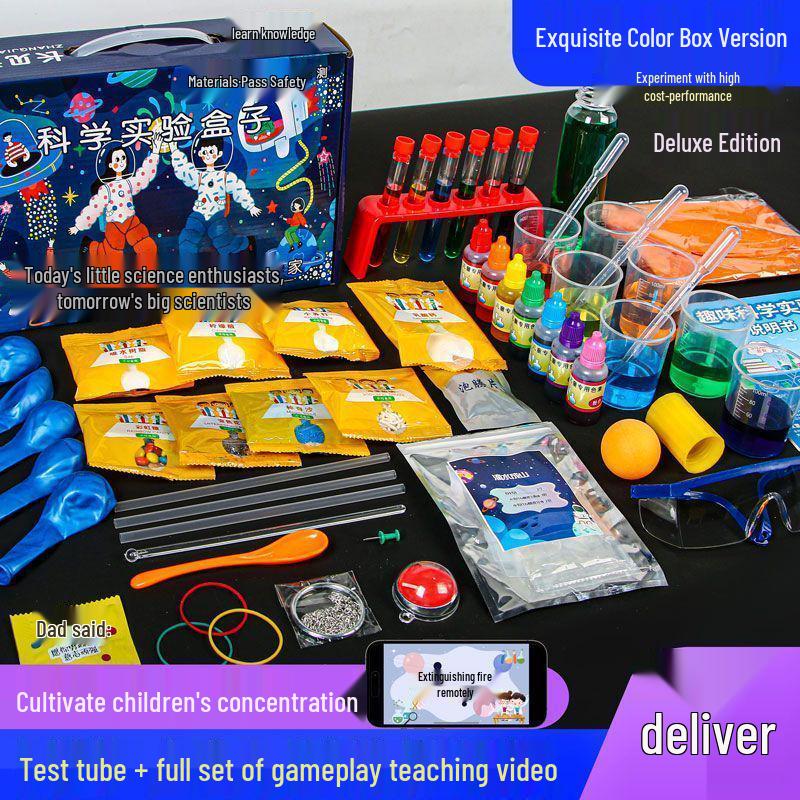 STEM Science Experiment Kit: Handmade Educational Toys for Kids and Students
