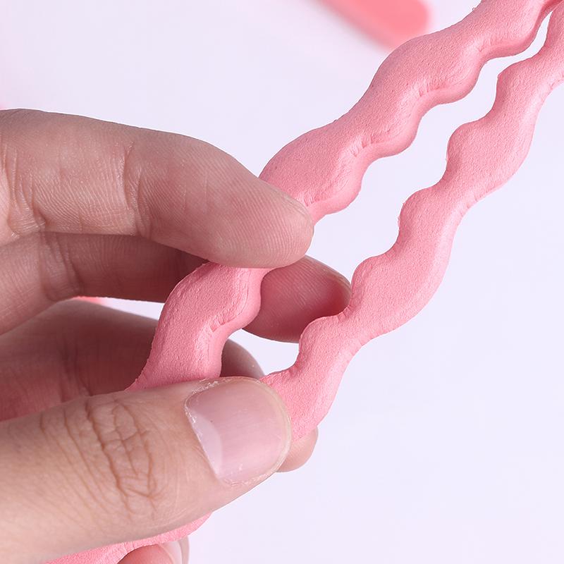 6 Pcs Sponge Curler Hair Rollers Soft Foam Sponge Hair Curlers Tools Strip Tools