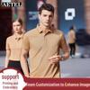 AETEL Unisex Short Sleeve Business Polo Shirt