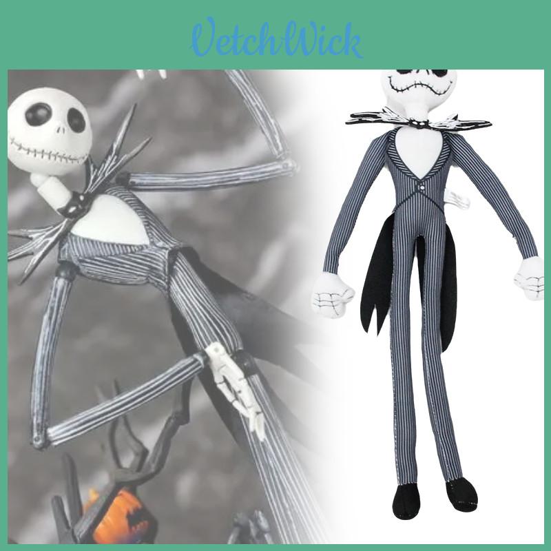 Soft And Cuddly Jack Skellington Plush Toy For Halloween And Festive Christmas Cheer