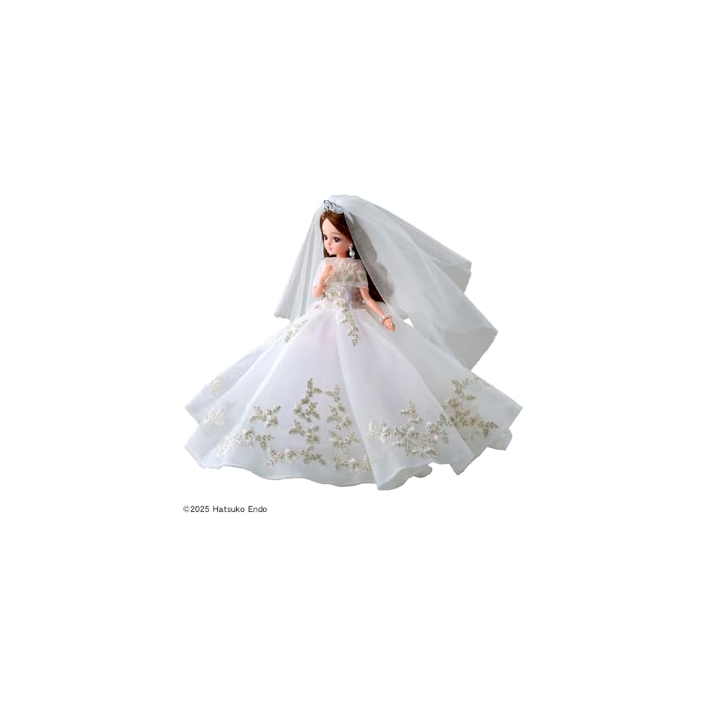 Takara Tomy Licca-chan Doll Photogenic Licca Hatsuko Endo Wedding Style Fashion Toy