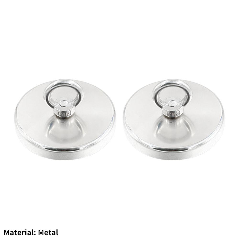Super Strong Neodymium Fishing Magnets Heavy Duty Rare Earth Magnet with Countersunk Hole Eyebolt for Salvage Magnetic Fishing