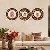 Wooden Mirror Style Modern Art Wall Décor Items for Living Room | Home Décor Items | Room Decortaion Items for Bedroom | Home Décor