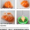 Water-Soluble Rapid-Dissolving Fishing Bait Bag and Gear