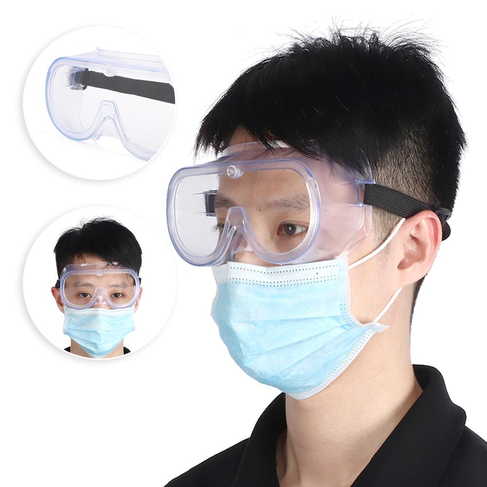 Motorcycle Goggles Dustproof Windproof Anti Fog Splash Proof Safety Glasses for Men Women