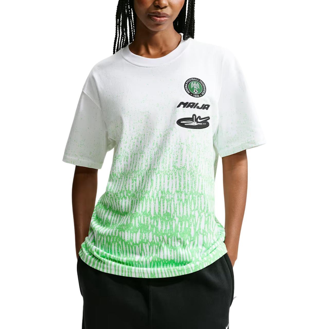 Nike x Nigeria x Slawn Cryoshot T-Shirt White Men s IR0496-100 L