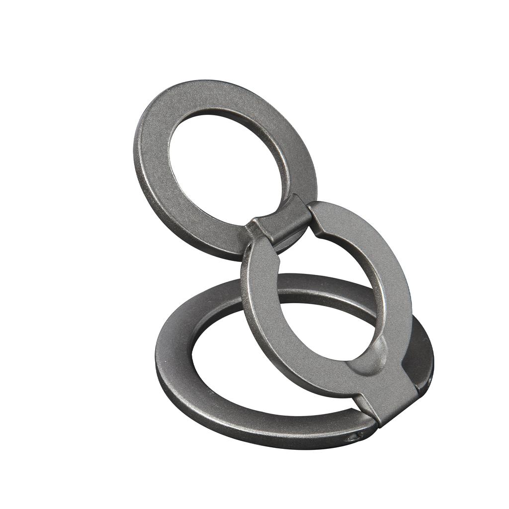 Double-Sided For MagSafe Phone Holder for iPhone  Foldable 360° Rotating Stand Strong Magnet & Finger Grip Suppor