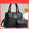 Pu Minimalist Tote Bag For Women With Large Capacity And Zipper Closure For Daily Use