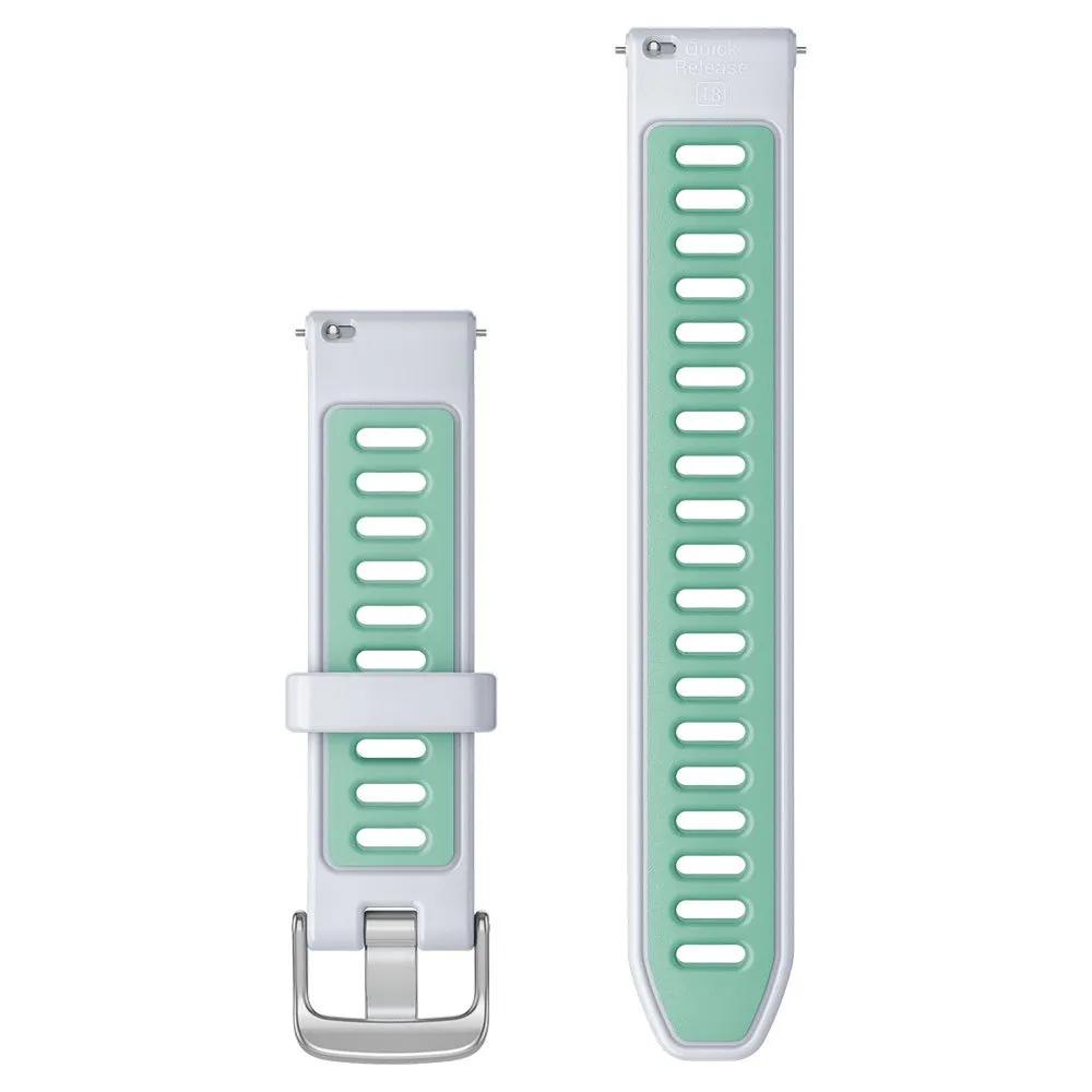 Garmin quick release 18mm watch strap White/Green