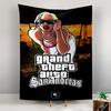 GTA San Andreas Girl Sunset Comic Cover Gamers Wall Hanging Tapestry for Bedroom Wall Decor