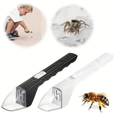 1 Stück Tragbare Handheld Insektenfalle mit Freilassvorrichtung - Keine Batterie erforderlich, ABS-Material, Sicher für Bienen, Spinnen & kleine Reptilien