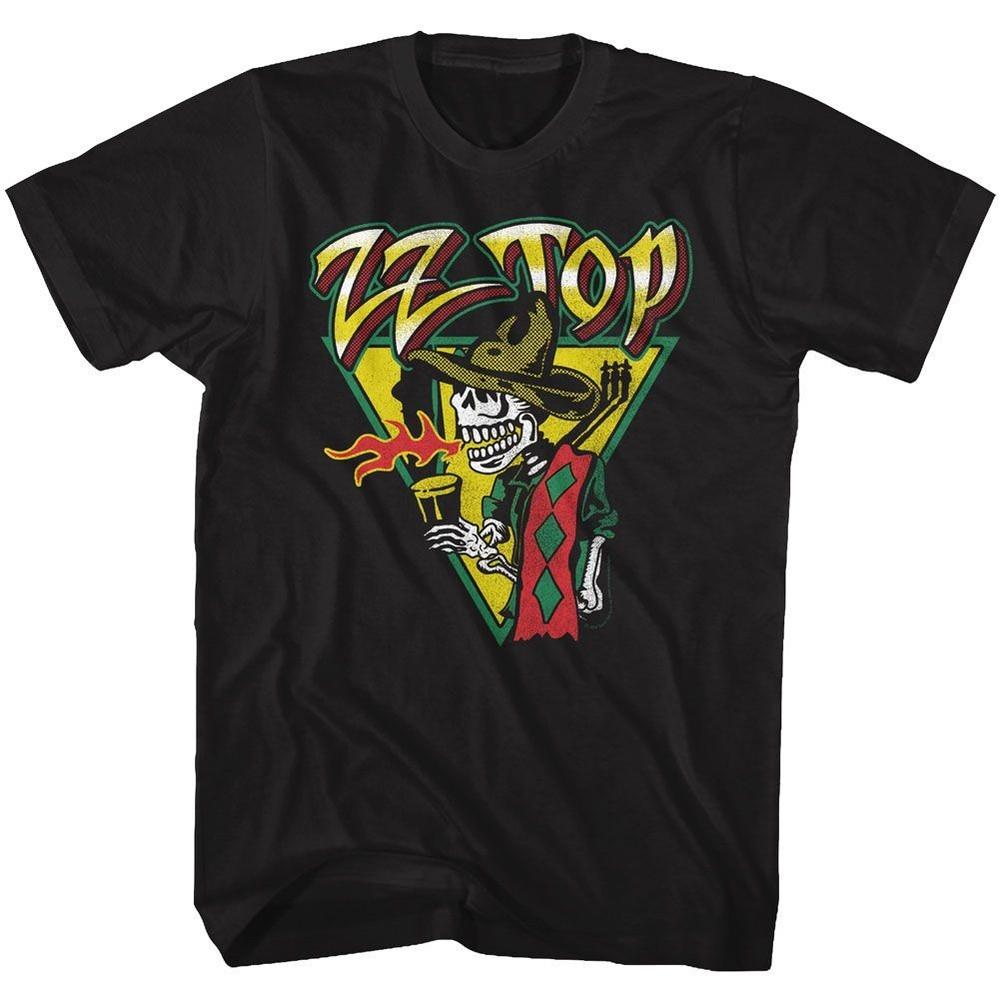 

Zz Top - Dia De Los Mescalera - Short Sleeve - Adult - T-Shirt 2XL