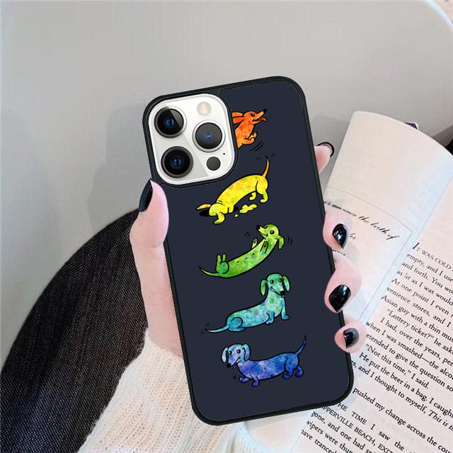 Dachshund Doberman Dog Coque Shell For iPhone 17 Air 15 16 14 13 12 Pro Max 11 Pro Max Plus Phone Case Cover