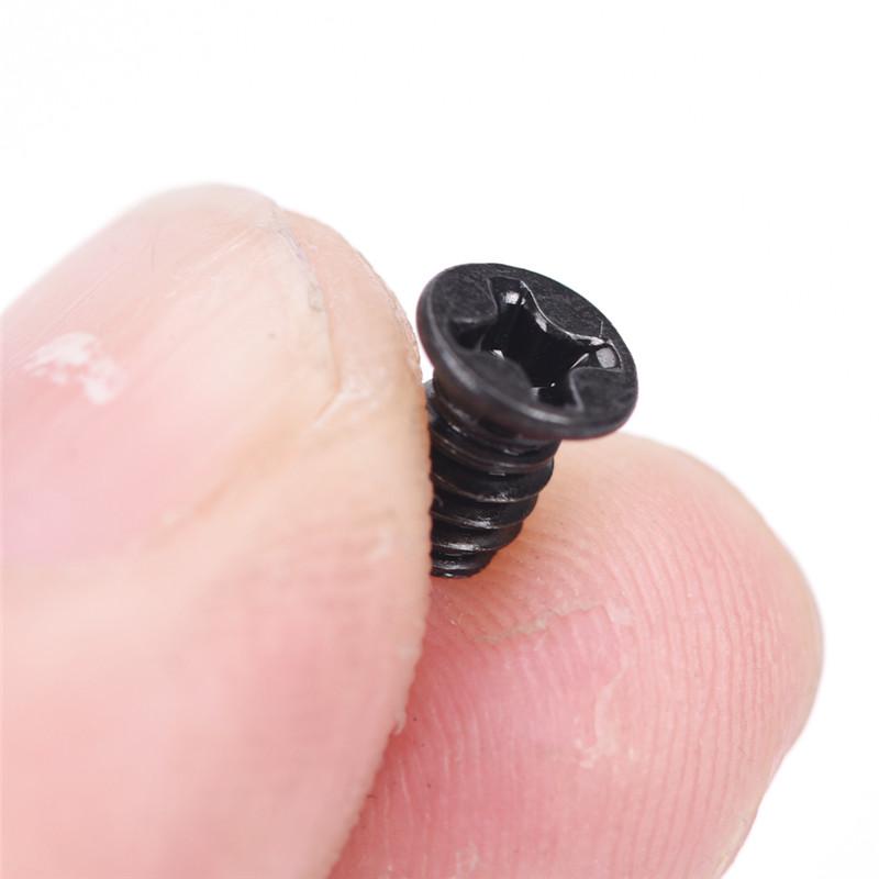 100Pcs 3.5" Hard Drive Hdd Tray Computer Chassis Hard Disk Black Screw For Pc