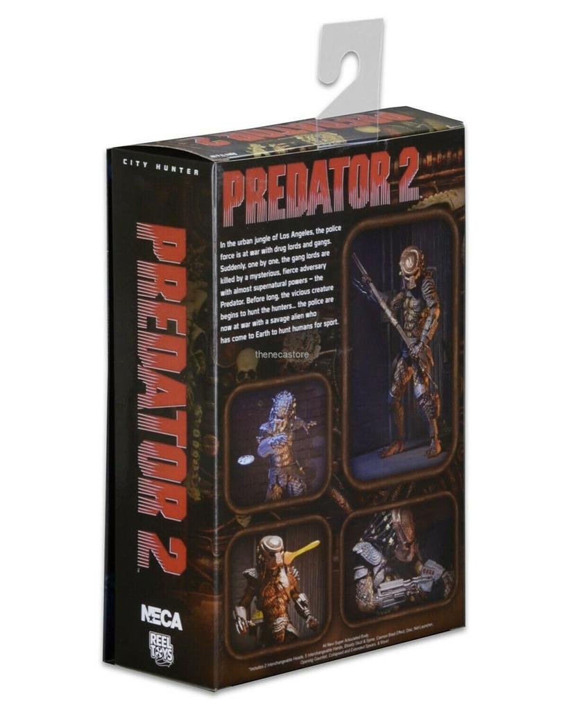 NECA Predator Ultimate City Hunter Action Figures, 2-7 inches