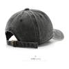 Washed Embroidered Baseball Cap Outdoor Travel Women's Sun Visor Cap