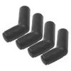 4PCS Motorcycle Gear Shift Lever Shoe Protector Rubber Anti Slip Universal for Street Dirt Bikes ATVs Black