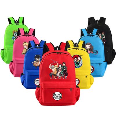 Anime Cartoon Printing Laptop Bagpack Lightweight Backpack Teenage Backpack Unisex School Bags for Boys Girls Back To School Mochilas Rucksack