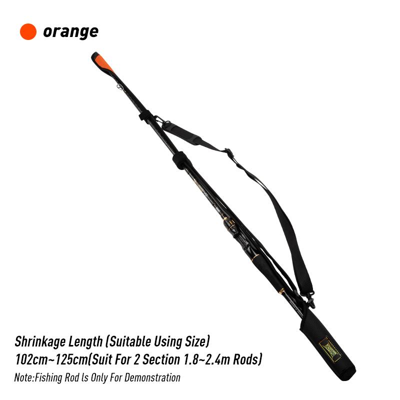 Kingdom Spinning Fishing Rods 73cm-152cm Casting Rod Protection Rope Length Adjustable For Protection Rods Cap Pole Storage Bag