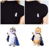 Cats King Shaped Brooch Cartoon Animal Enamel Pin for Backpacks Jackets Hats Stylish Women Girls Clothing Decoration