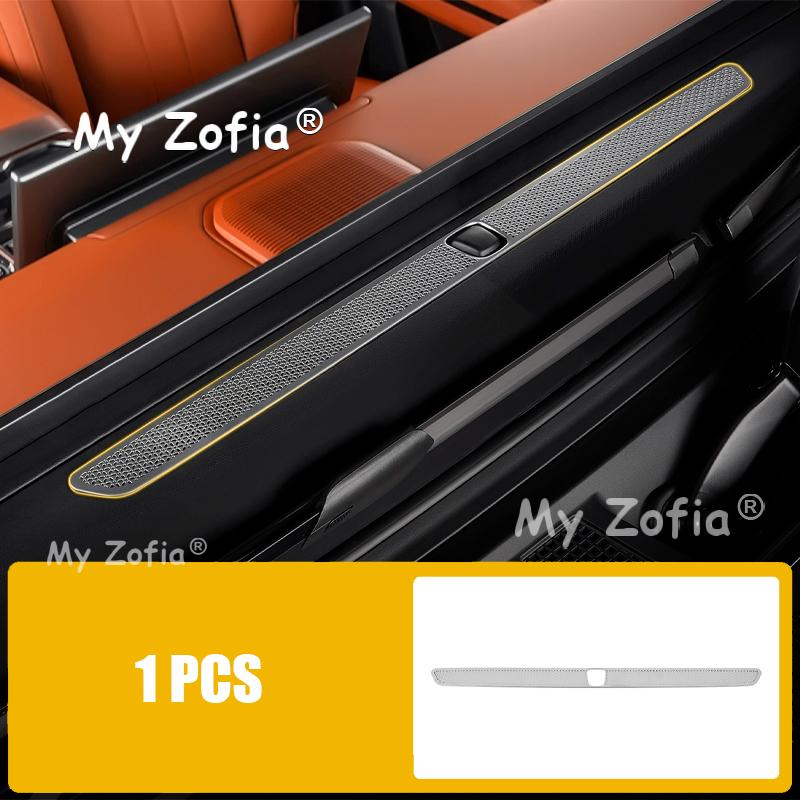For Jetour G700 2025 2026 Car Stainless Steel Car Dashboard Air Vents Protective Cover Frame Trim Stickers Accessories
