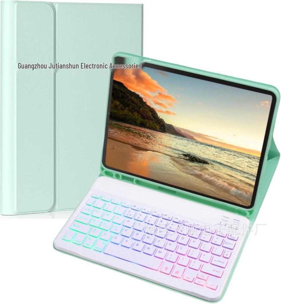 Samsung S6 Lite 10.4" Tablet Case with Backlit Bluetooth Keyboard