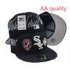 New popular team baseball cap AA Patterned flat-brimmed fashion-sized flat-brimmed hat